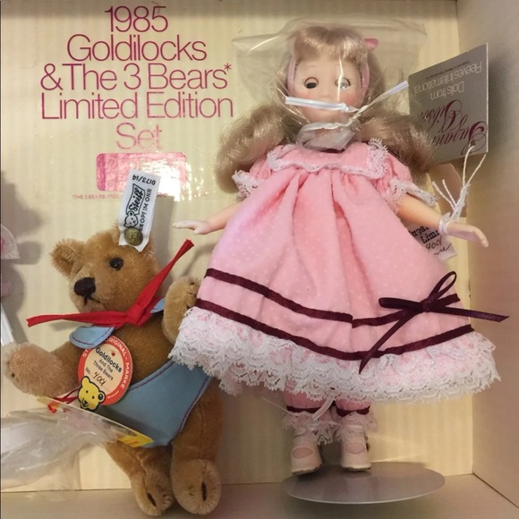 Suzanne Gibson Steiff 1985 Goldilocks & The 3 Bear - Picture 2 of 7